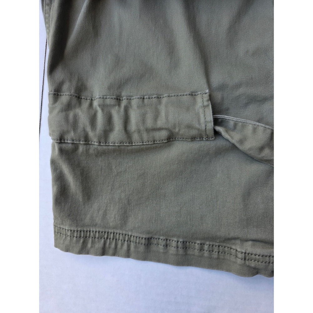 Olive Green Tie Waist Utility Jacket Womens M Lightweight Layer LC Lauren Conrad - Picture 6 of 7